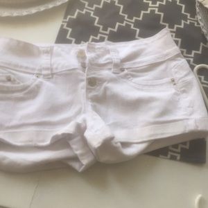White shorts